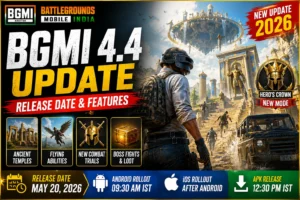 bgmi 4.4 update gameplay with hero crown mode and new battlegrounds mobile india features