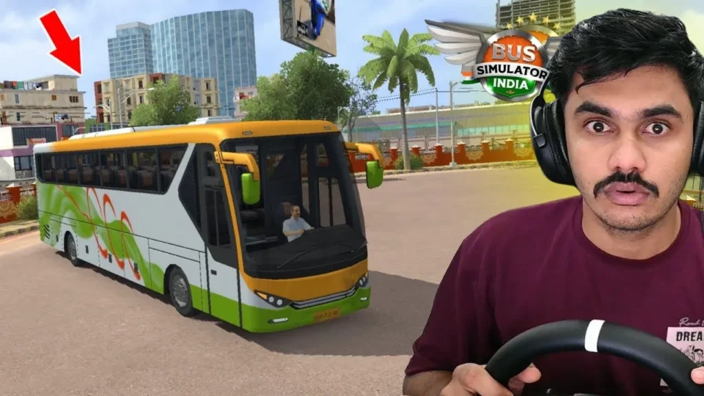 bus simulator india mobile game with realistic indian roads and highway bus driving gameplay on android