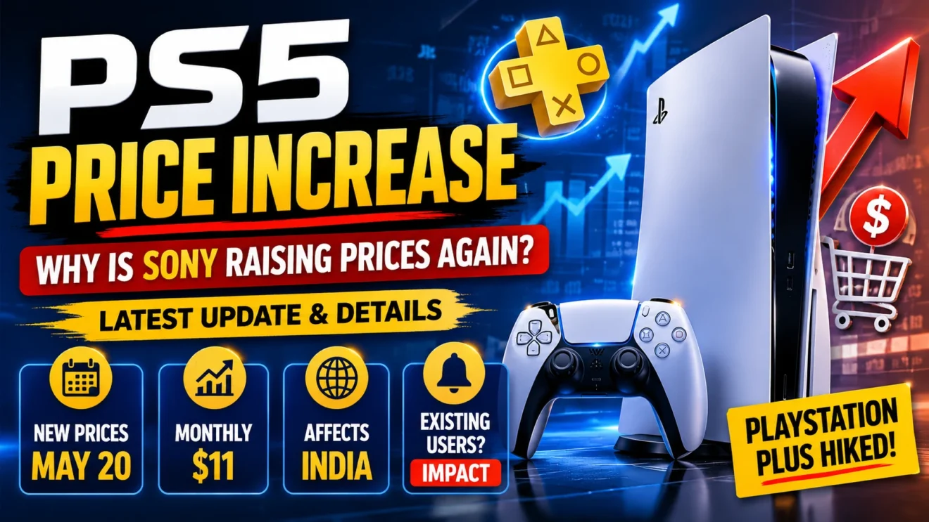 ps5 price increase news with playstation plus subscription price hike in 2026