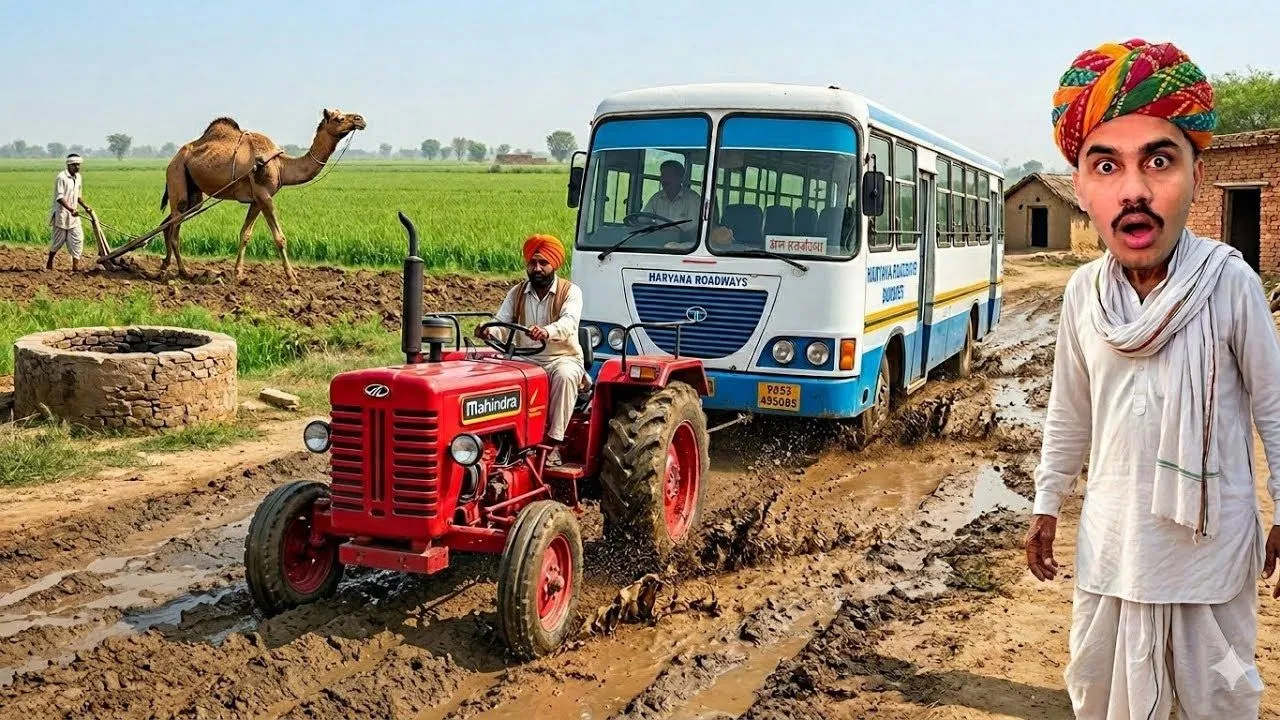 best indian vehicle simulator mobile game with tractor truck bus and farming gameplay on android