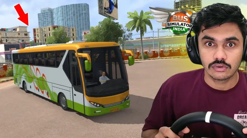 bus simulator india mobile game with realistic indian roads and highway bus driving gameplay on android