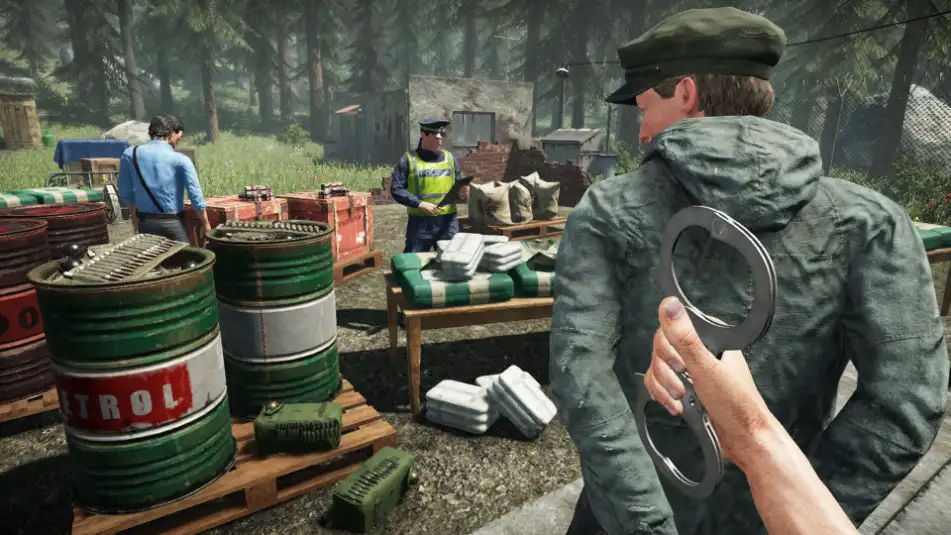 Contraband Police border inspection simulation gameplay