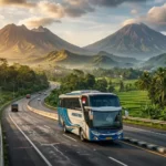 Bus Simulator Indonesia realistic bus driving on highway