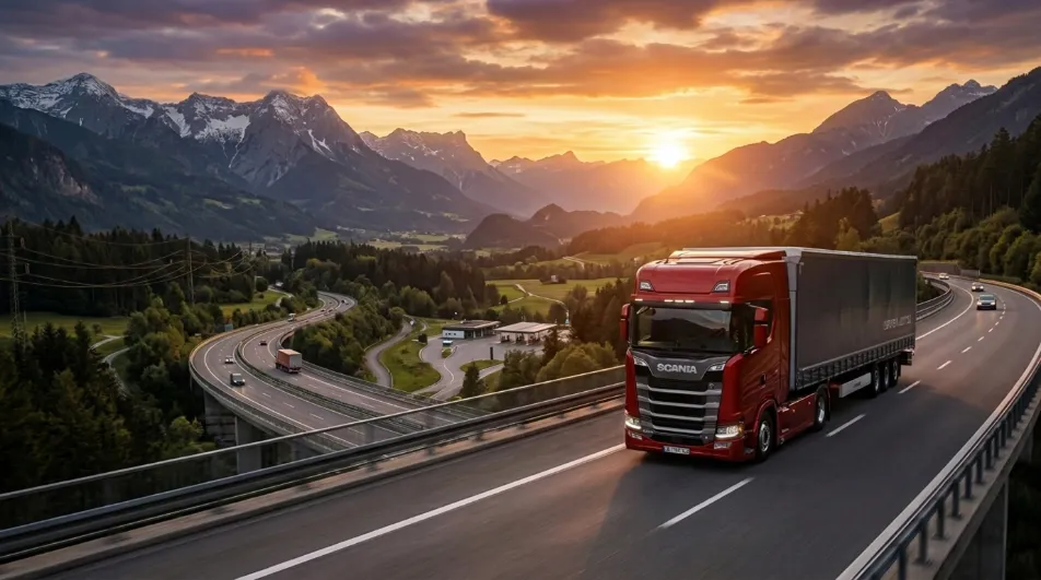 Trucks of Europe 3 realistic truck driving on European highway