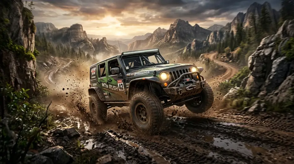 Offroad League extreme off-road vehicle driving adventure game