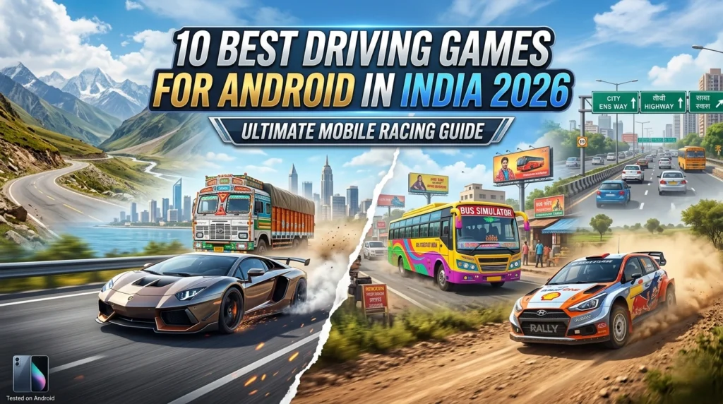 Best driving games for Android in India 2026 top picks